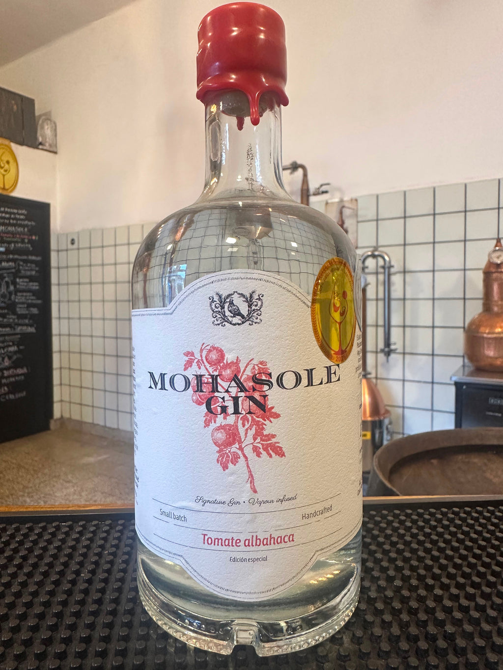 Gin de Tomate y Albahaca
