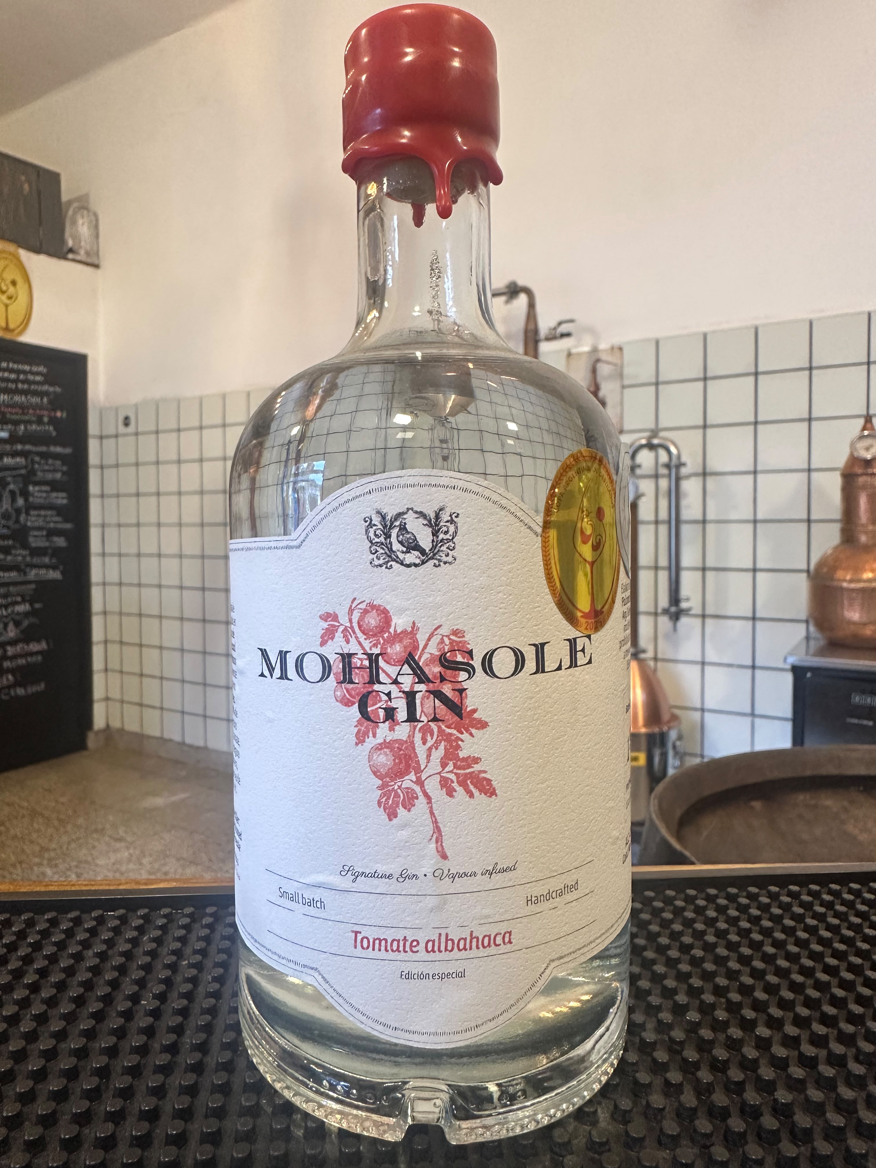 Gin de Tomate y Albahaca