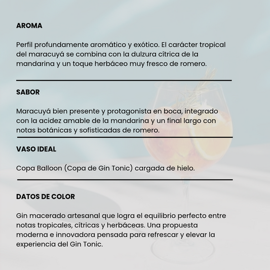 Gin Capítulo 3: Maracuyá, Romero & Mandarina