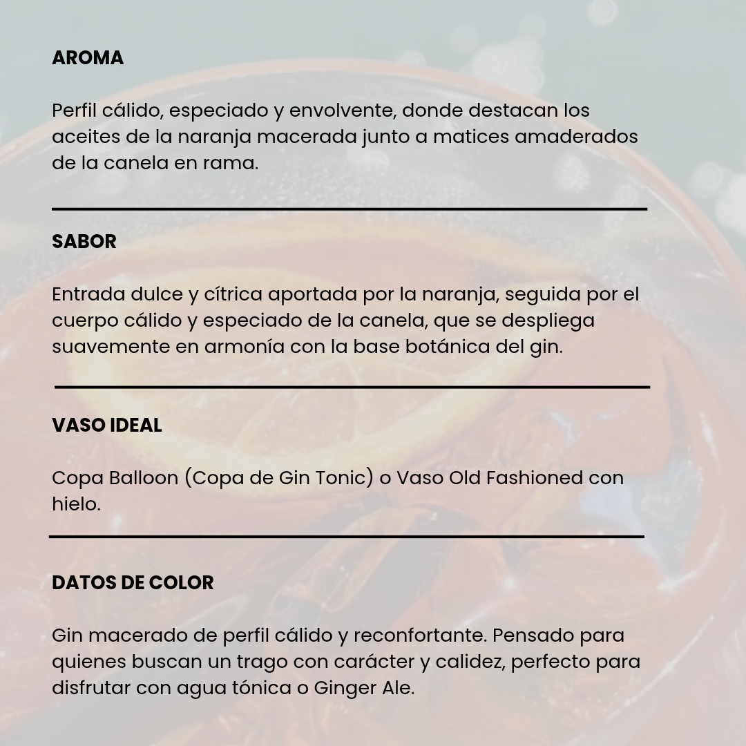 Gin capítulo 2: Naranja & Canela